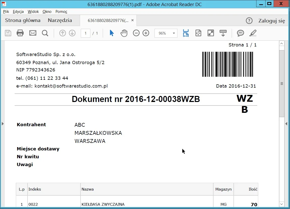 oprogramowanie magazynowe online